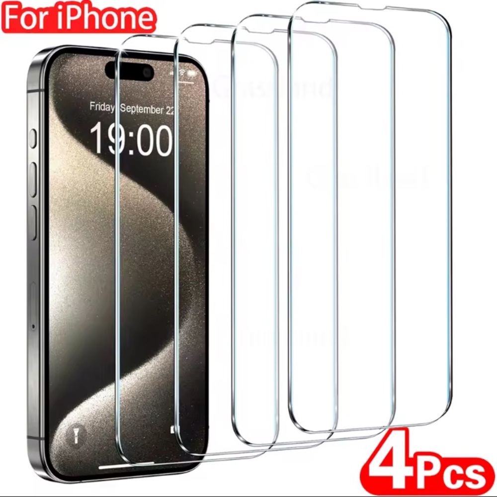 4Pcs Tempered Glass For all type phone Screen Protector pick your phone type NIB